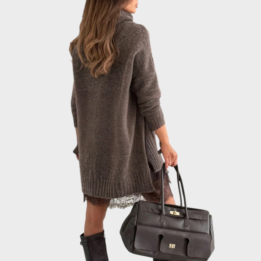 Aurora™| Eleganter Pullover mit luftigem Slipdress