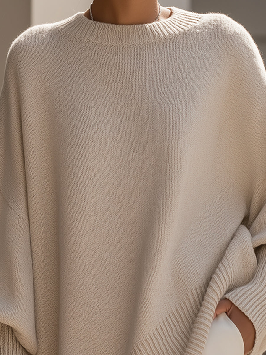 Gissele | Locker Geschnittener Strickpullover
