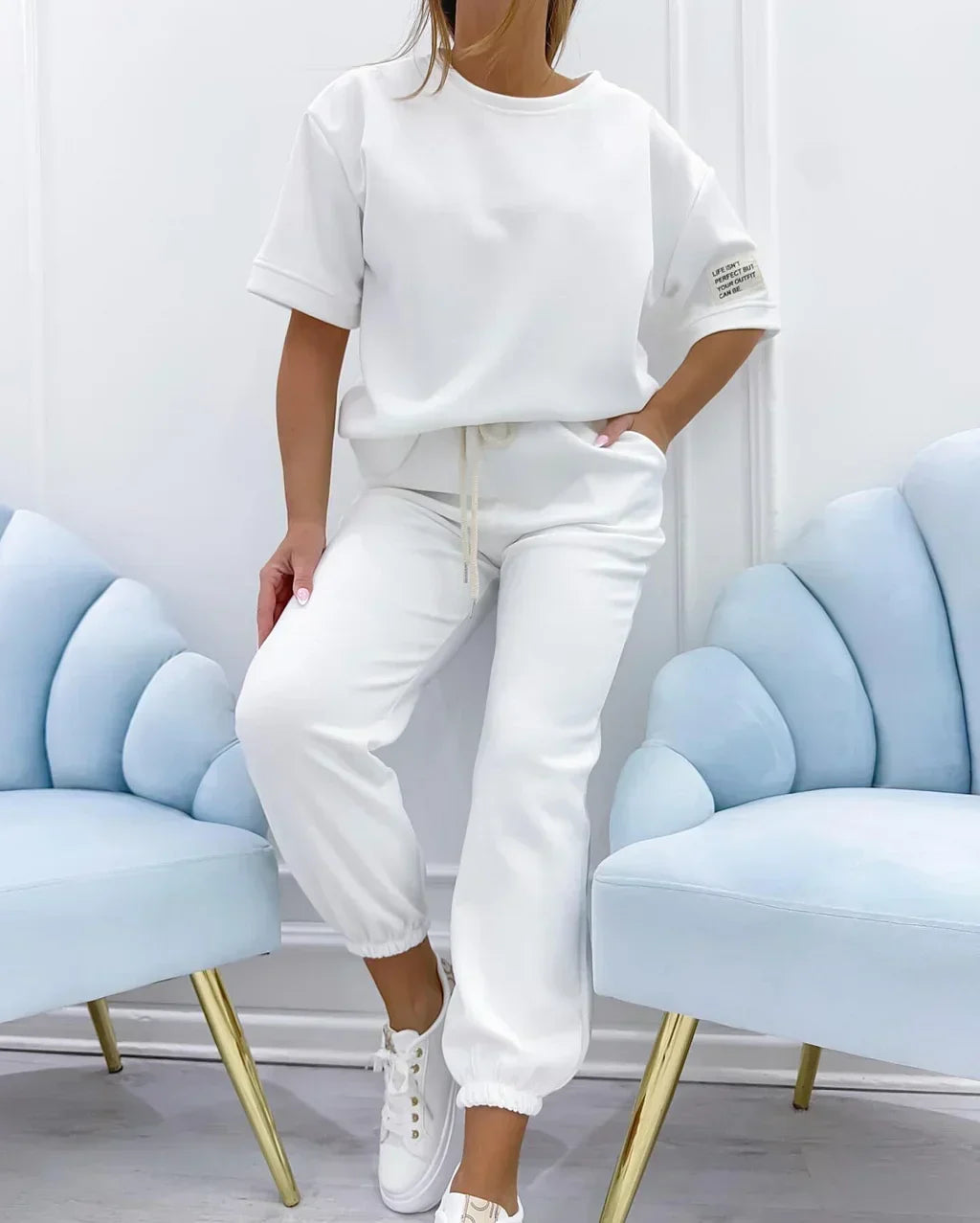 Hadley – Baumwoll- und Leinen-Casual-Set