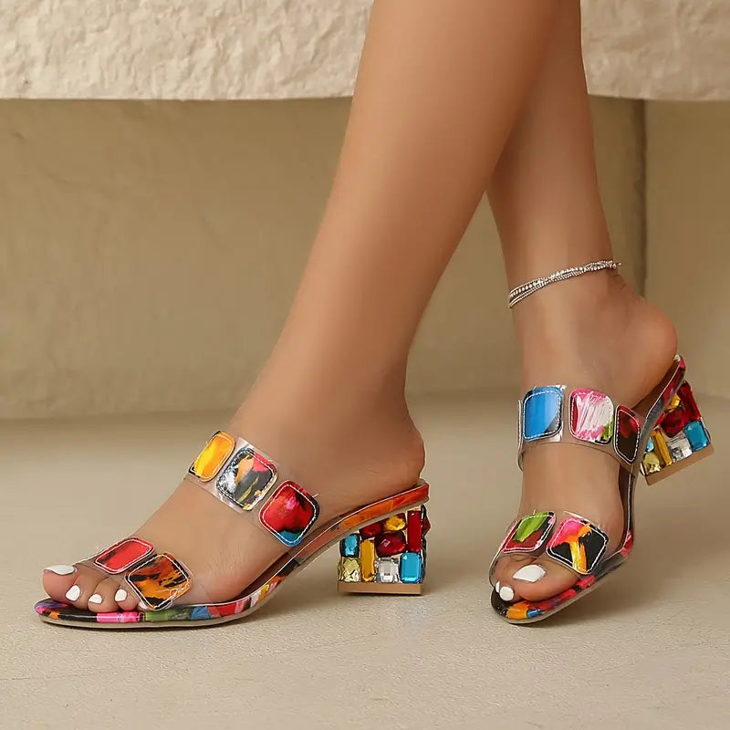 Flora - Sandalen mit doppeltem Riemen