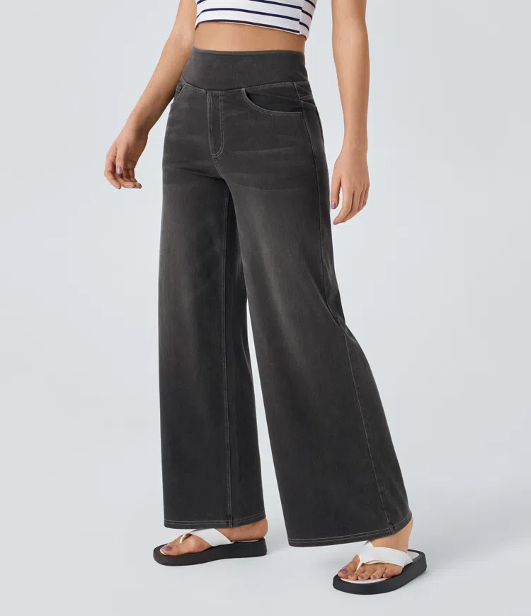 Lykke | Hohe Taille Stretchjeans