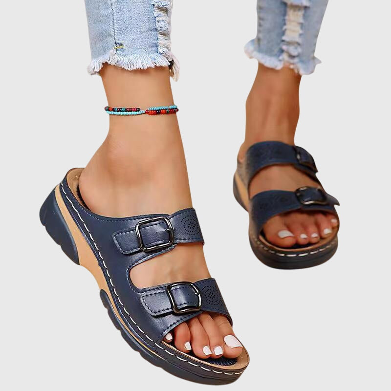 Diora™ | Orthopädische Ledersandalen