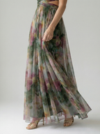 Isel | Soft Wrap Maxi Kleid