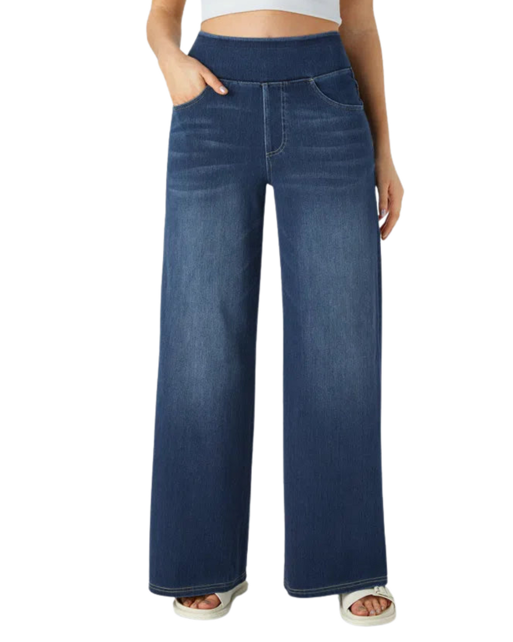 Lykke | Hohe Taille Stretchjeans