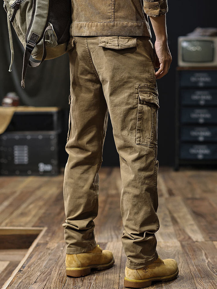 Cargo | Herren-Cargohose mit gerader Passform