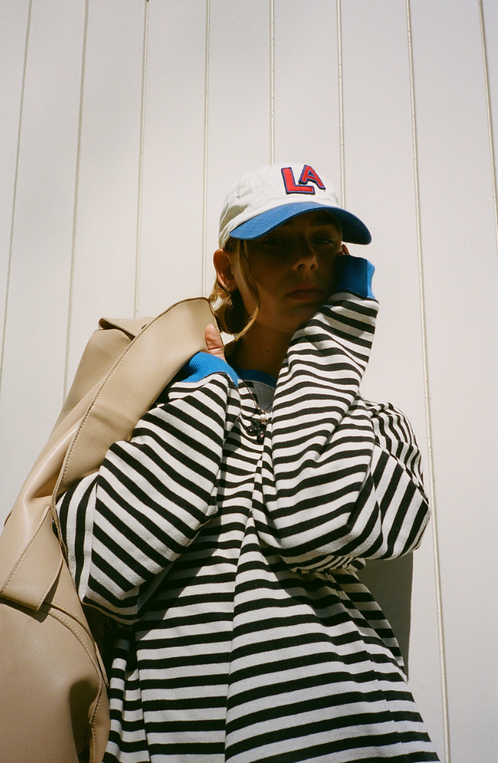 MANA | Gestreifter Oversized Sweater