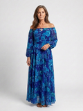 Aspen | Off-Shoulder Floral Maxi