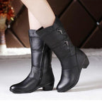 Eloise | Hohe Stiefel mit Zip-Verschluss
