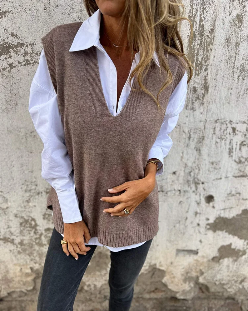 Noah™ Bequemes Strickweste