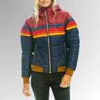 Adelle | Steppjacke mit Futter und Kapuze