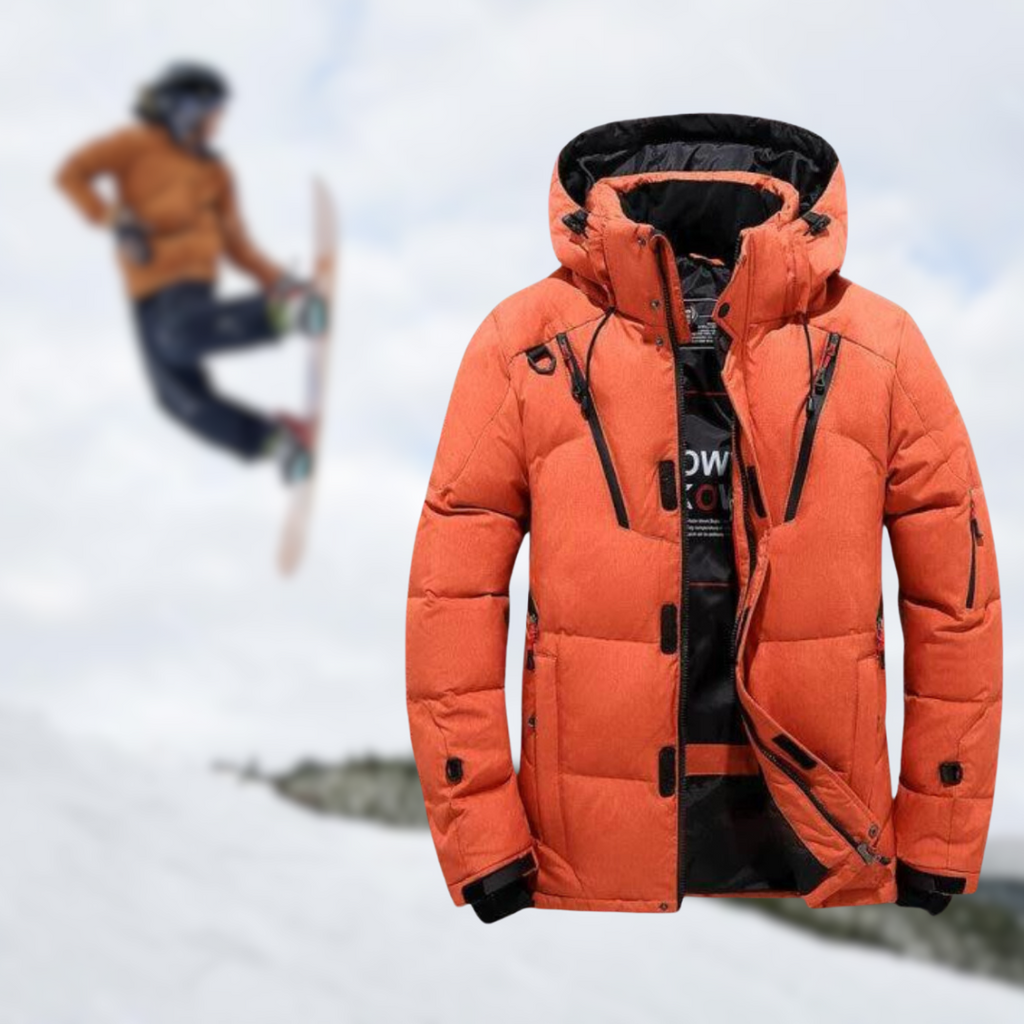 Mark | Kapuzenmantel Pufferjacke