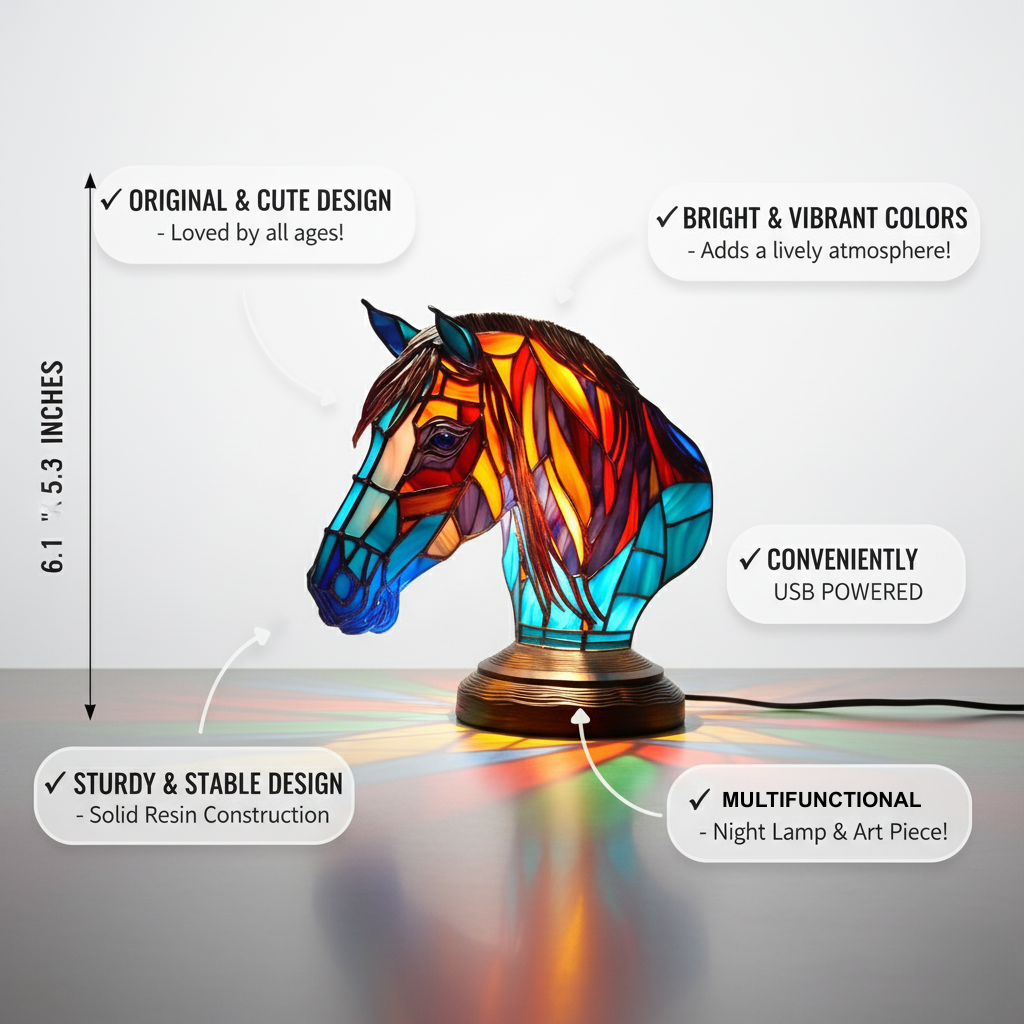 Spirit – Betoverende Paardlamp