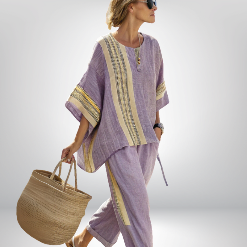 Daisy™ | Boho Komplett mit Streifen