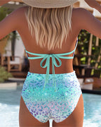Helen | Bikini Zweiteiler Sexy Bedruckter BH