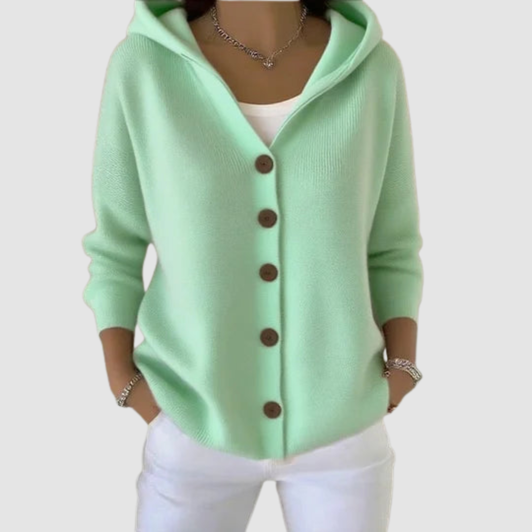 Emelie™ Premium Kapuzenstrickjacke