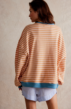 MANA | Gestreifter Oversized Sweater