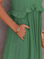 Dylilah | Kleid mit Rüschensaum