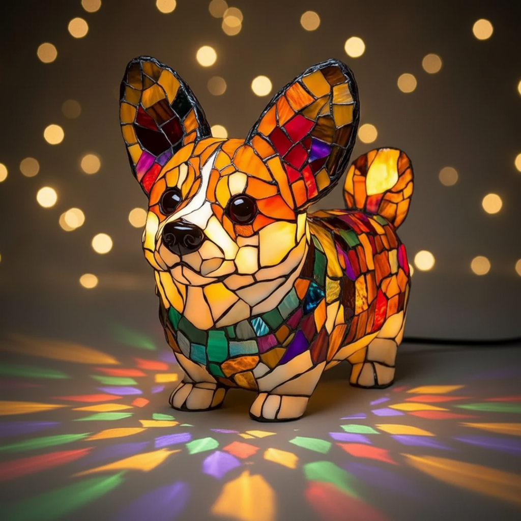 Corgi Strahlend