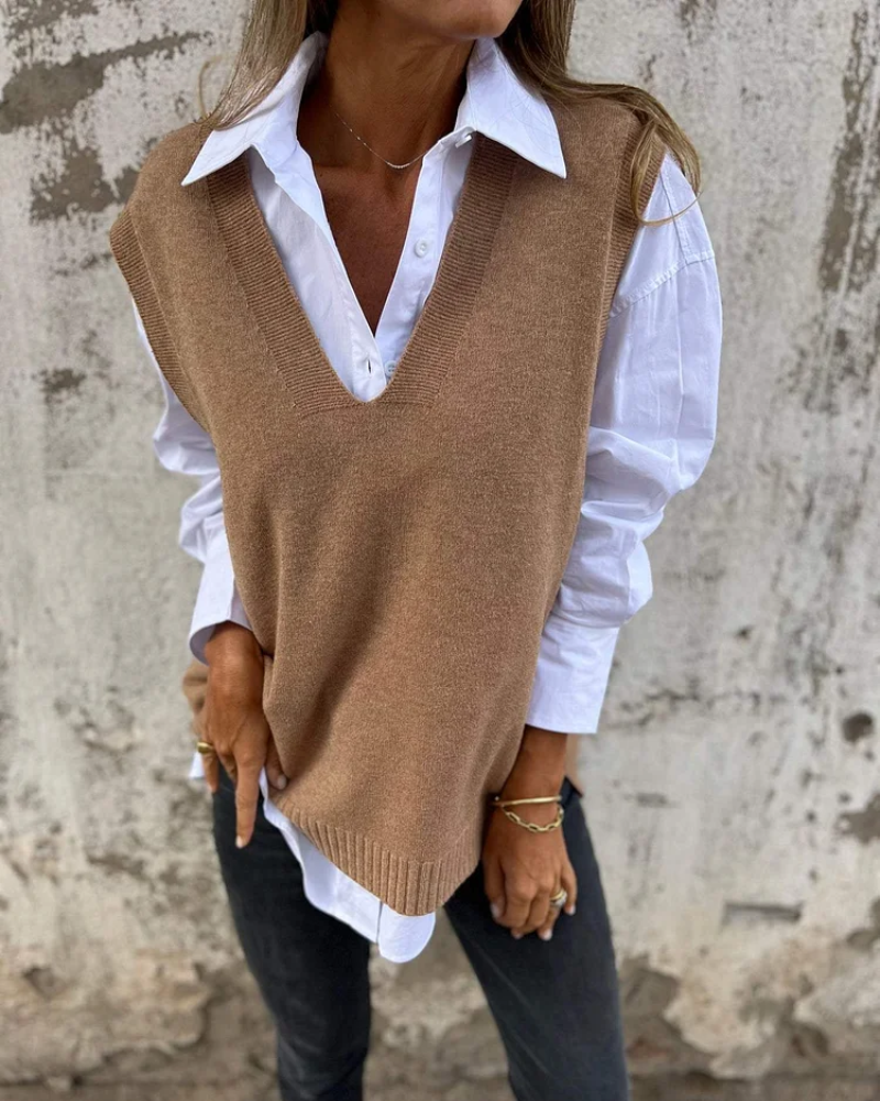 Noah™ Bequemes Strickweste
