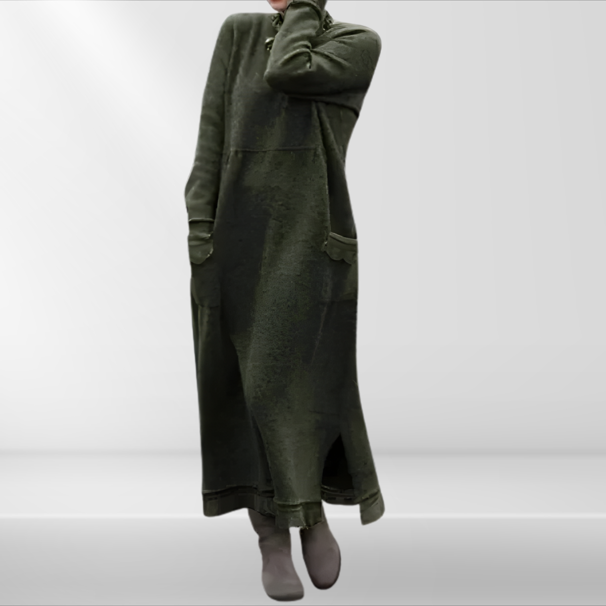 Casey | Langes Winterkleid