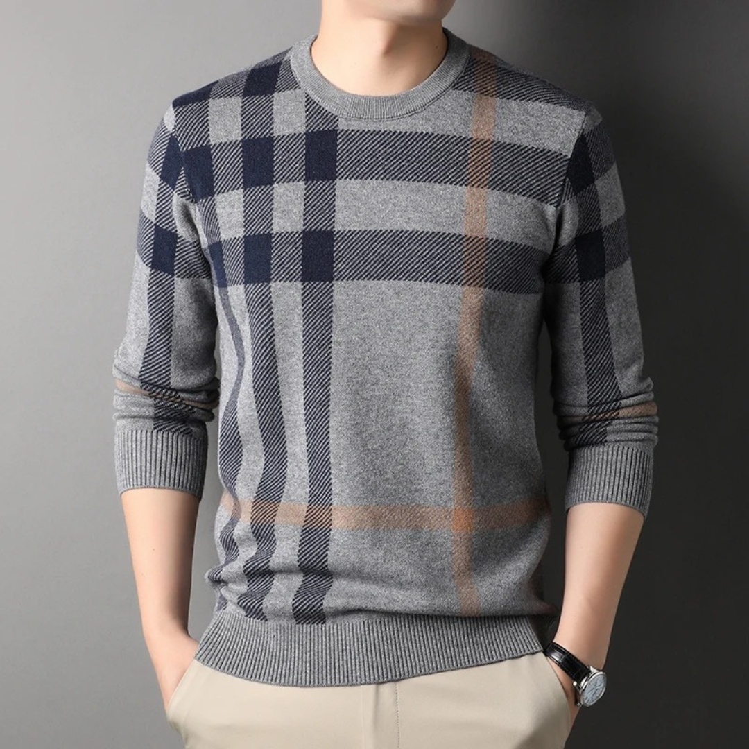 Anthony | Lässiger Pullover mit Rundhalsausschnitt