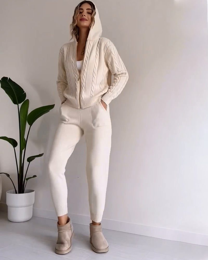 ANIA | Zweiteiliges Jacquard-Set