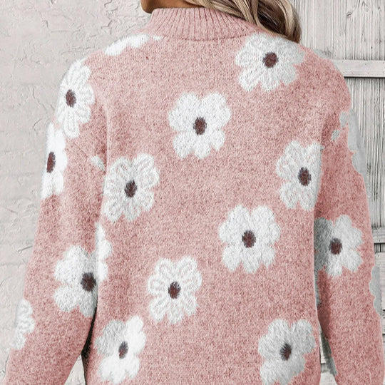 BLOOM | Pullover mit Reißverschlusskragen