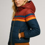 Adelle | Steppjacke mit Futter und Kapuze