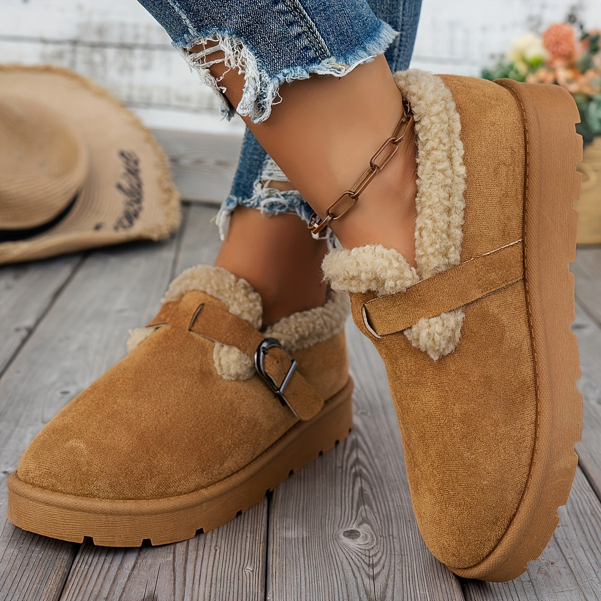 Misha | Orthopädische Schuhe mit Fleece-Futter
