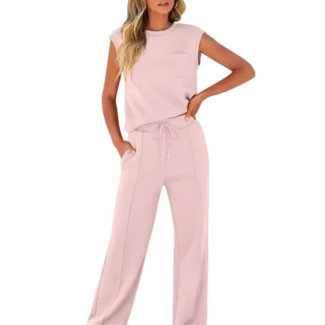 Senara - Lässiges Sommer Soft Lounge Co-Ord