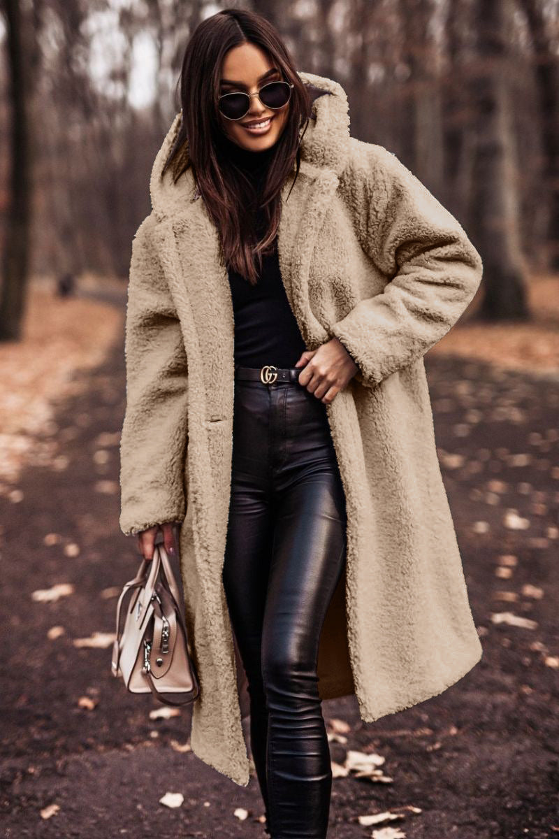 Pamela | Langer Wollmantel