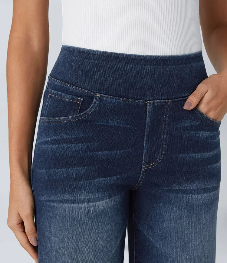 Lykke | Hohe Taille Stretchjeans