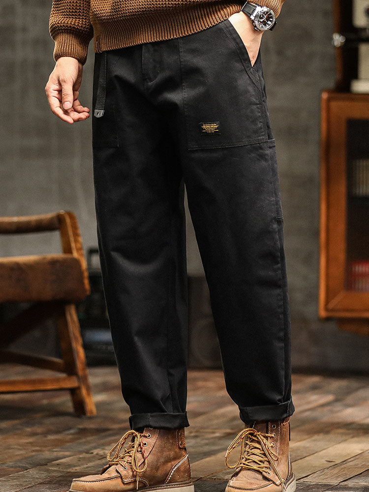 Vintage | Lässige Herren-Utility-Hose