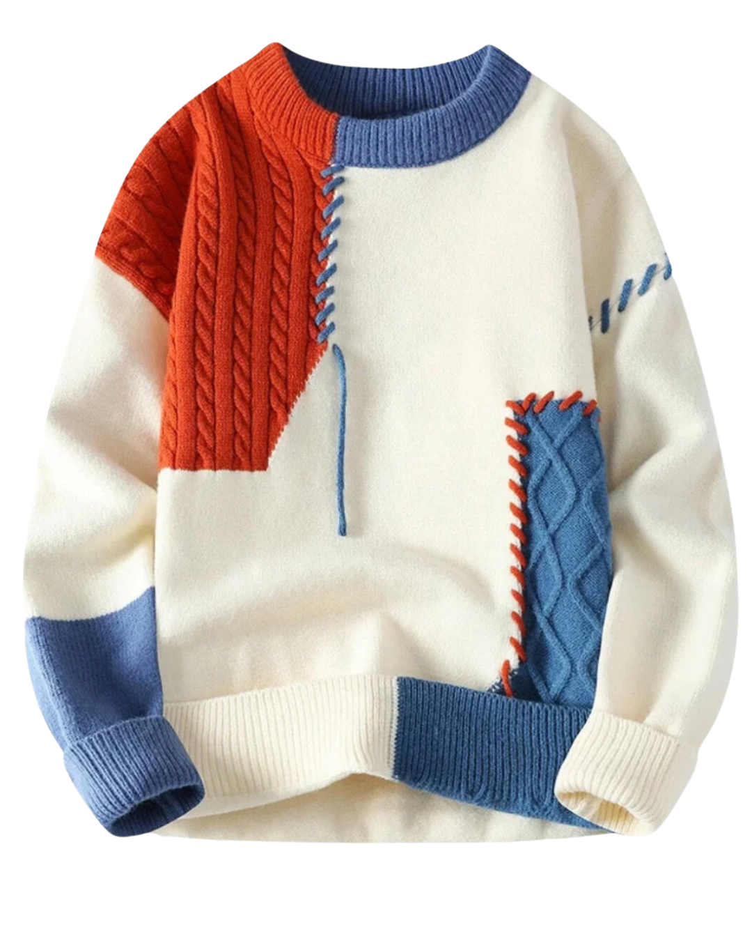 Brunetta | Colorful Patchwork Sweater