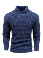 Jarren | Strickpullover im Slim Fit mit Kragen