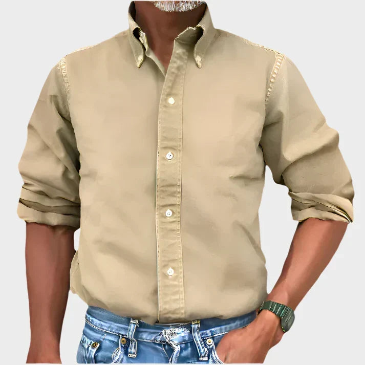 Thomas | Poloshirt mit Knöpfen
