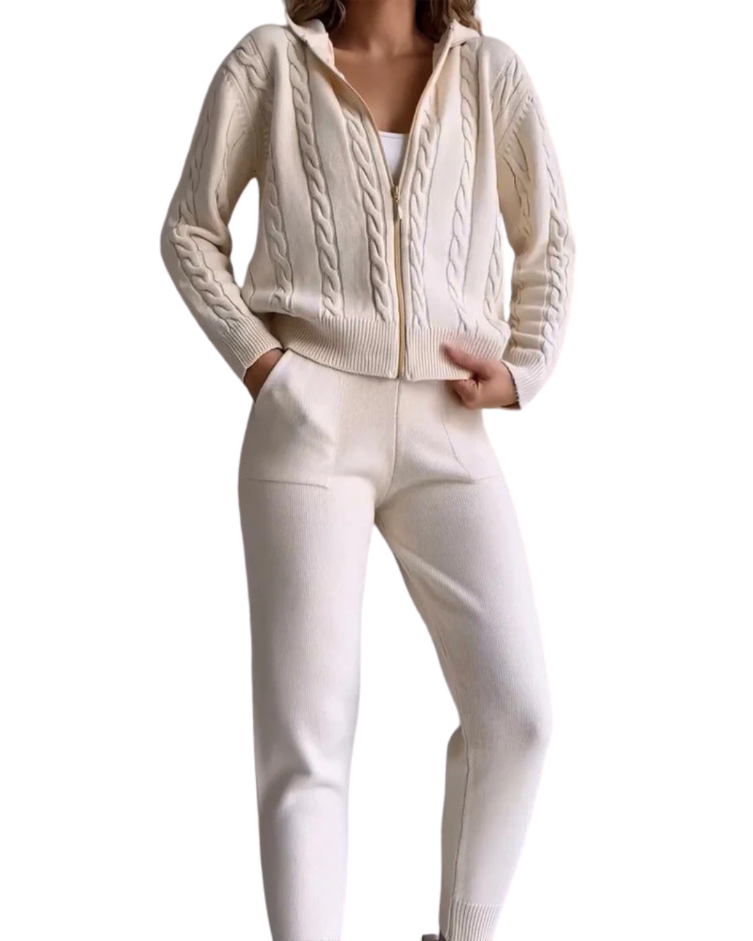 ANIA | Zweiteiliges Jacquard-Set