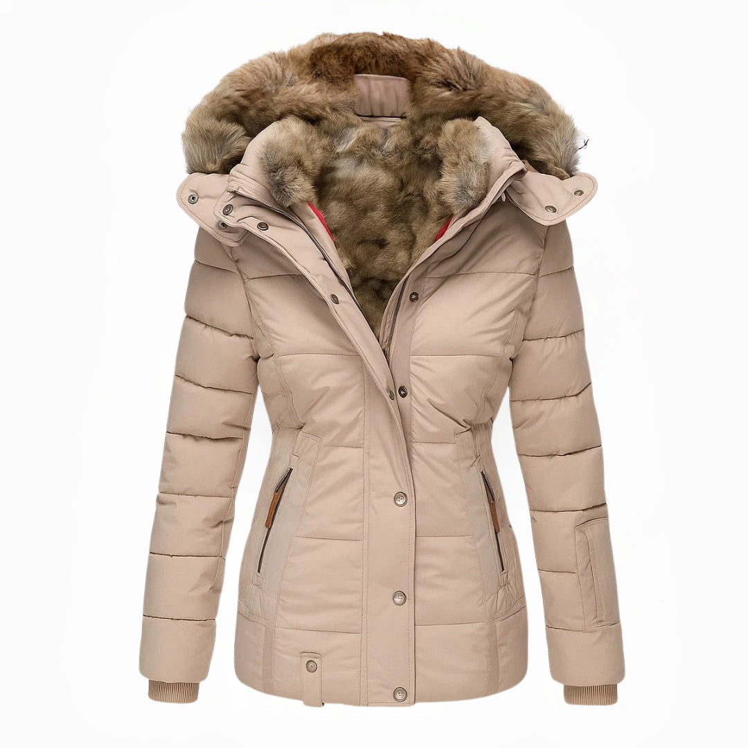 Alisson™ Wintermantel mit Futter aus Fell