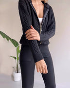Antonia | Zweiteiliges Jacquard-Set