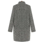 Cheska | Lange Jacke Mantel aus Wolle