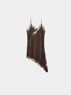 Amelie™ | Asymmetrisches Spitzen-Minikleid