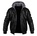 Jonathan | Hochwertige Kunstleder Winterjacke