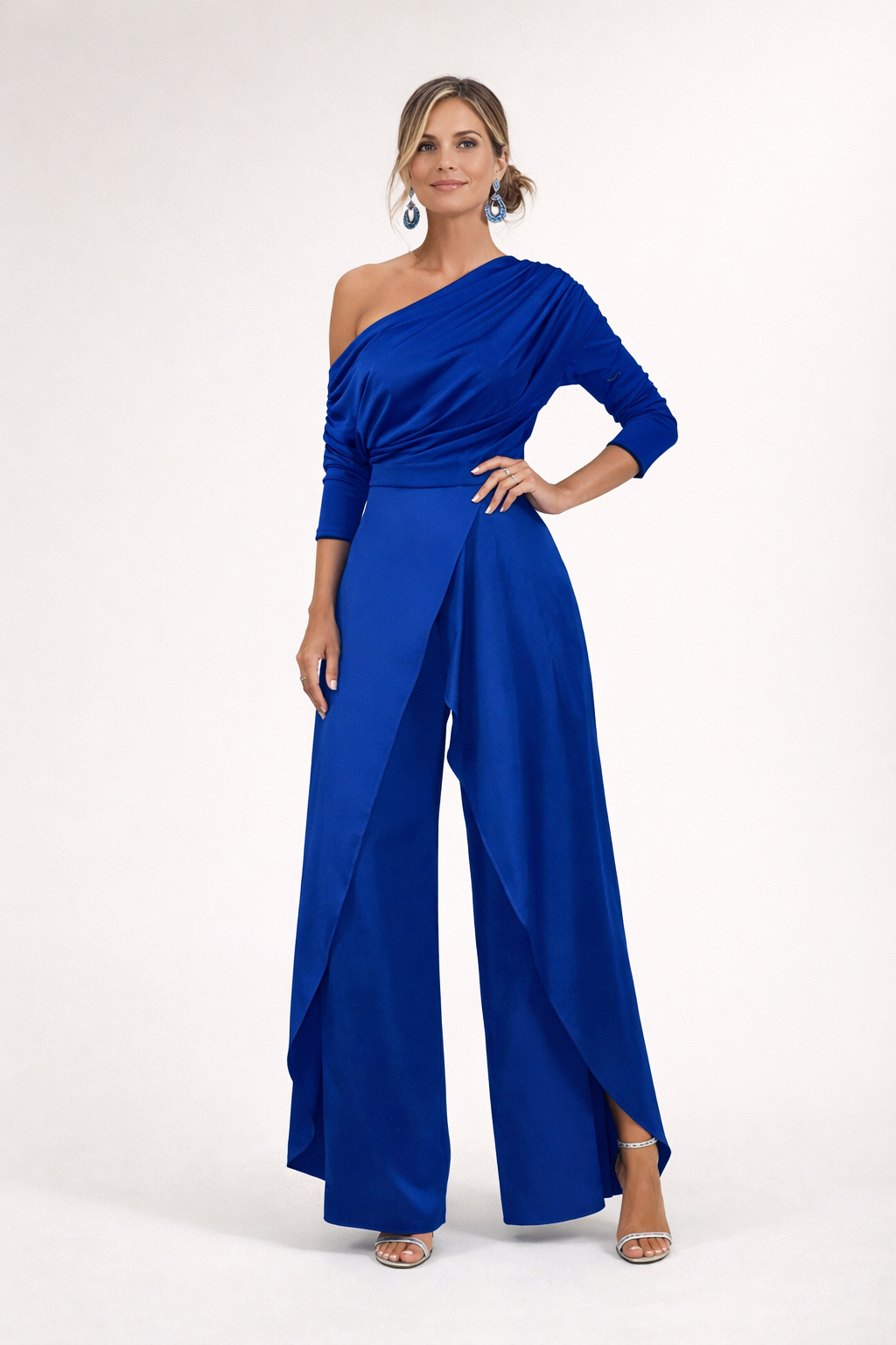 Edie - Eleganter Ein-Schulter-Jumpsuit