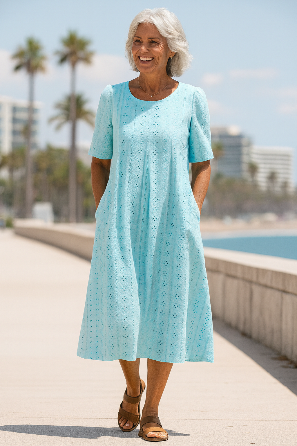 Meliora | Elegantes Midi-Kleid für den Alltag