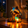 Jackie – Betoverende Wasbeer Nachtlamp