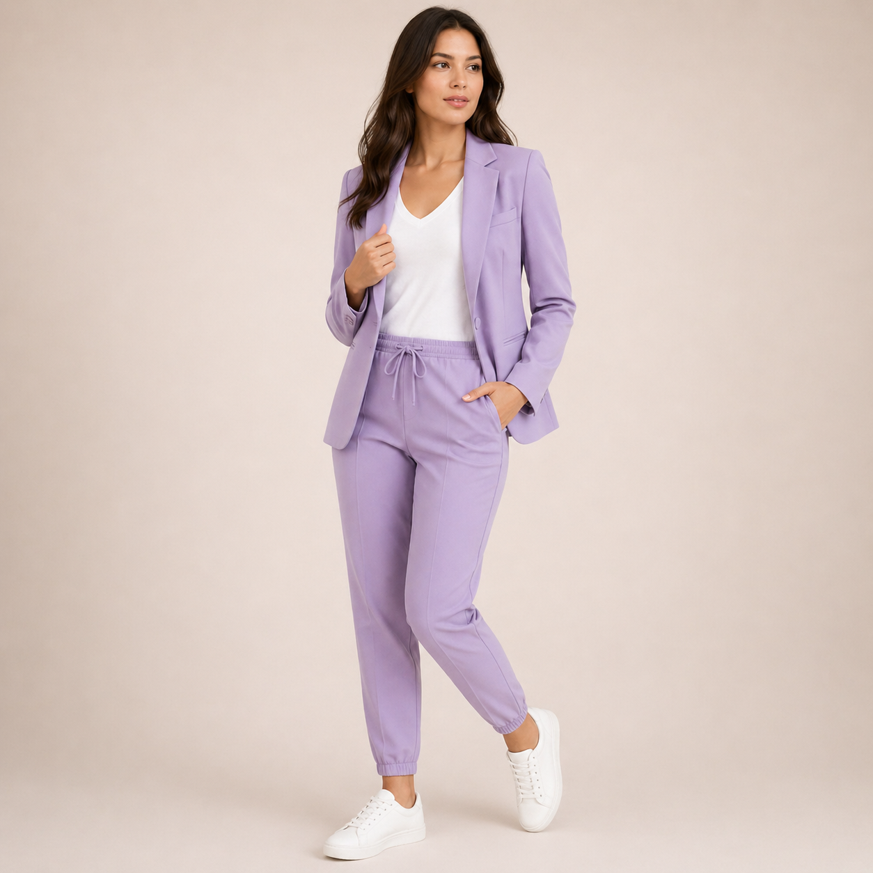 Eva™ | Lässiges Anzug-Set mit sportlichem Akzent