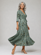 Selora | Halter Bloom Flow Maxi Kleid