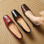 Oriel Leder Quadrat Pumps