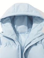Evita | Gefütterte Winterjacke mit Kapuze für kalte Tage
