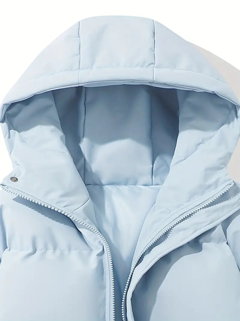Evita | Gefütterte Winterjacke mit Kapuze für kalte Tage